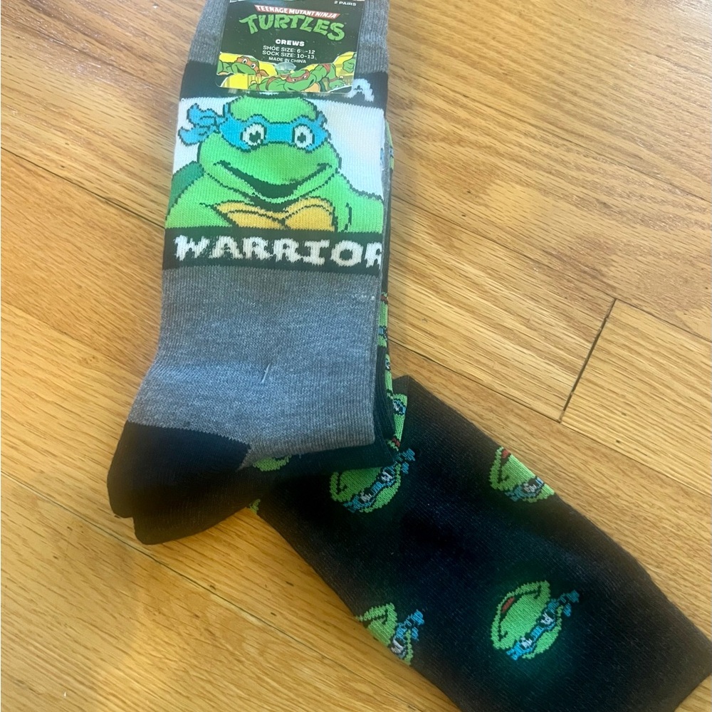 TEENAGE MUTANT NINJA TURTLE Men’s 2 Pair Of Socks
